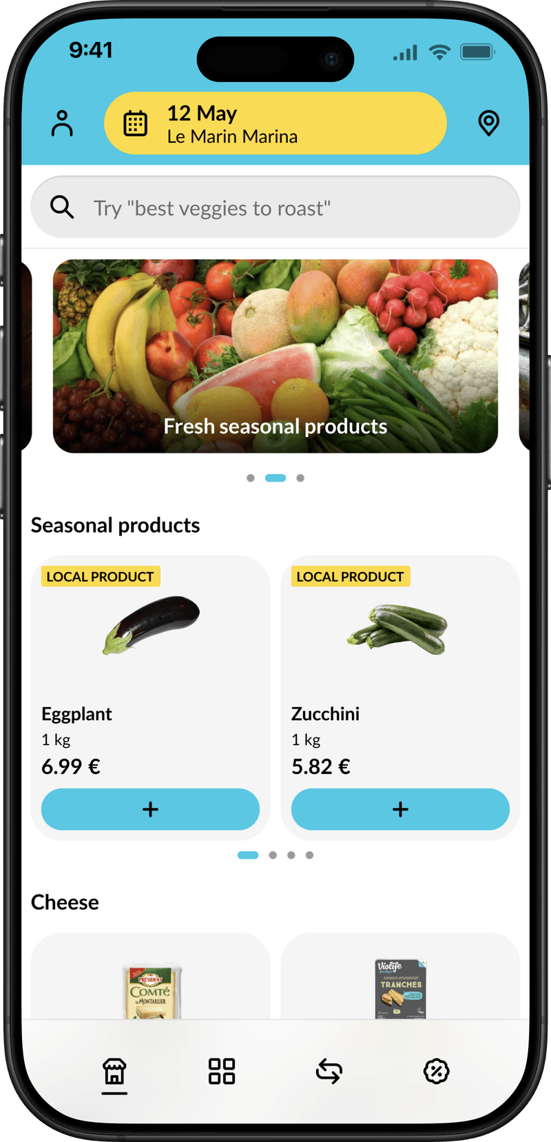 iPhone App Home Screen