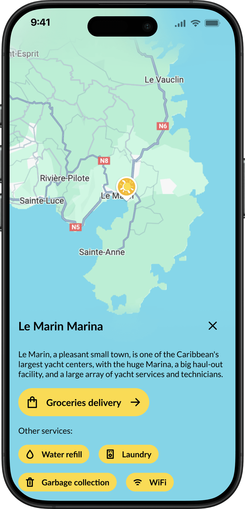 iPhone App Map